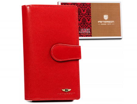 Portofele Dama - Portofel dama din piele naturala Peterson PTR-PTN 2519-BO-6686