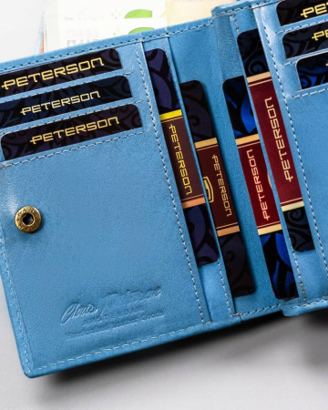 Portofel dama din piele naturala Peterson PTR-PTN 2549-BO-7994 [7]