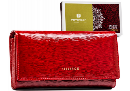 Portofele Dama - Portofel dama din piele naturala Peterson PTR-PTN 42122-SH