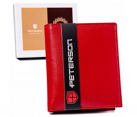 Portofele Dama - Portofel dama din piele naturala Peterson PTR-PTN RD-230-GCL