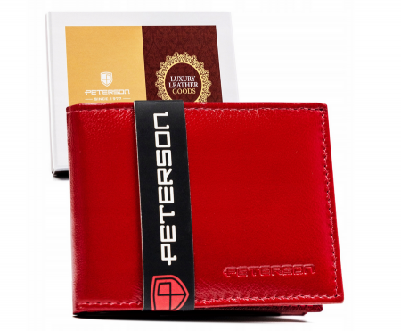 Portofele Dama - Portofel dama din piele naturala Peterson PTR-PTN RD-280-GCL