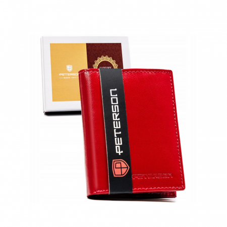 Portofele Dama - Portofel dama din piele naturala Peterson PTR-PTN RD-290-GCL