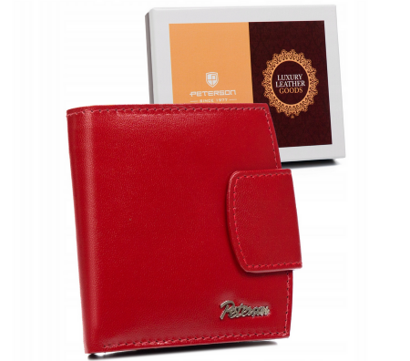 Portofele Dama - Portofel dama din piele naturala Peterson PTR-PTN RD-314-GCL-M-415