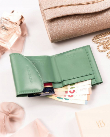 Portofel dama din piele naturala Peterson PTN RD-N08G-MCL-4475 [4]