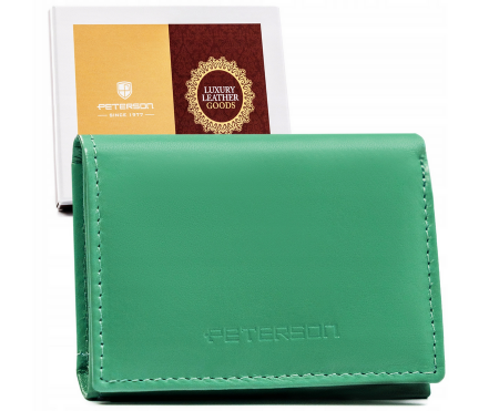 Portofele Dama - Portofel dama din piele naturala Peterson PTR-PTN RD-SWZX-86-MCL-L