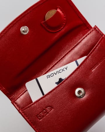 Portofel dama din piele naturala Rovicky PTR-R-RD-40-GCL [10]