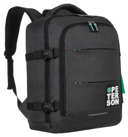 Preferintele clientilor - Genti si Rucsacuri ❤️ - Rucsac spațios, de călătorie, cu spațiu pentru un laptop - Peterson PTR-PTN PLG-01-T