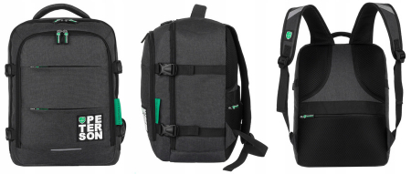 Rucsac spațios, de călătorie, cu spațiu pentru un laptop - Peterson PTR-PTN PLG-01-T [13]