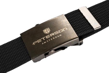 Curea barbati Peterso PTR-PTN OLD SILVER-BLACK [4]