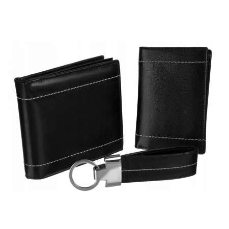 Seturi Cadou - Set portofel + portcard + breloc PTR-[DH] ZECAV-03