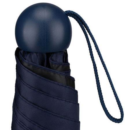 Składany mini parasol podróżny w granatowym kolorze - Peterson [8]