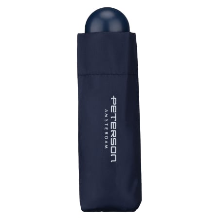 Składany mini parasol podróżny w granatowym kolorze - Peterson [4]