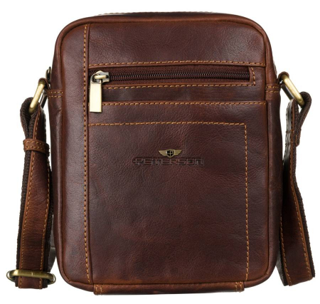 Geanta barbati de umar din piele naturala Peterson PTR-PTN TB-117-COM [1]