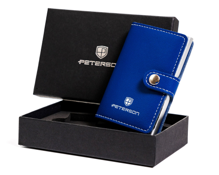  Breloczki - Portcard din piele naturala Peterson PTR-PTN ES