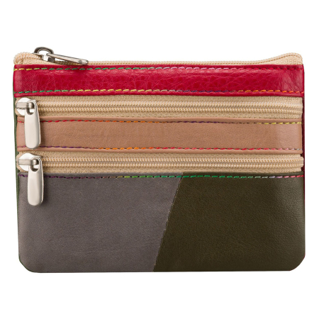 Skórzane, patchworkowe etui na klucze [1]