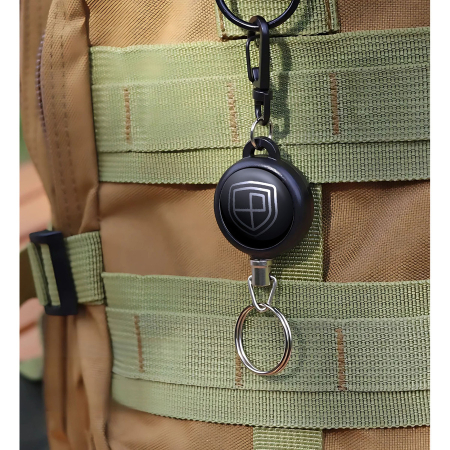 Skórzany brelok do kluczy w kształcie serca— Peterson [5]