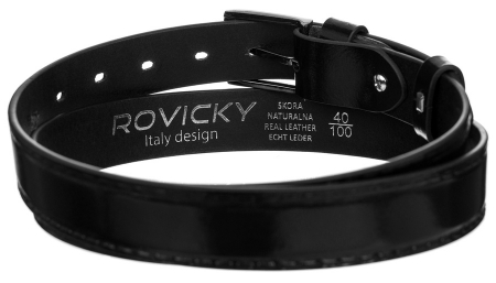 Curea barbati din piele naturala Rovicky PTR-PLW-R-11 115 BL [2]