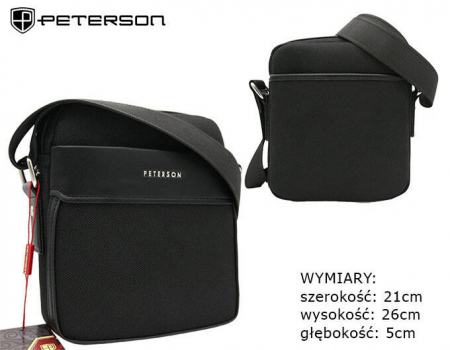 Geanta barbati de umar Peterson PTR-PTN 788801-0334 BL [12]