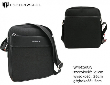 Geanta barbati de umar Peterson PTR-PTN 788803-0358 BL [12]