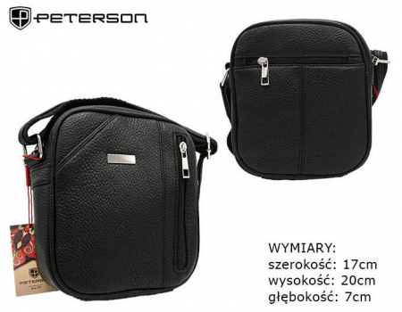 Geanta barbati de umar din piele ecologica Peterson PTR-PTN 8023-MACRO-0303 [10]