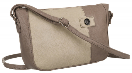 Geanta de dama din piele naturala cu portofel - Peterson PTR-PTN CF4-DS-5216 D.BE [1]