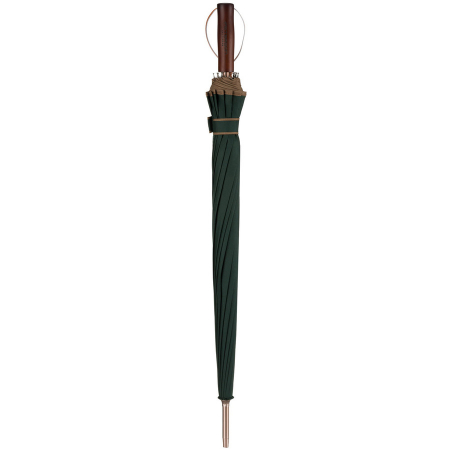 Umbrelă verde elegantă cu baldachin mare - Peterson PTR-PTN UMB-02L-6133 GRE [7]