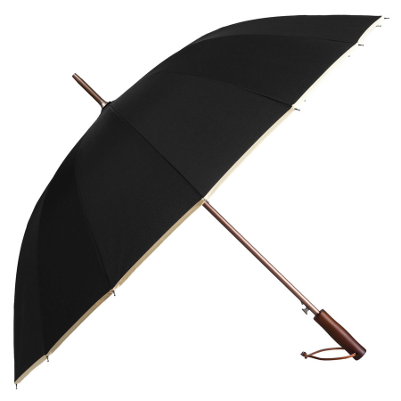 Umbrelă mare și elegantă, neagră - Peterson PTR-PTN UMB-02L-6119 BLA [2]