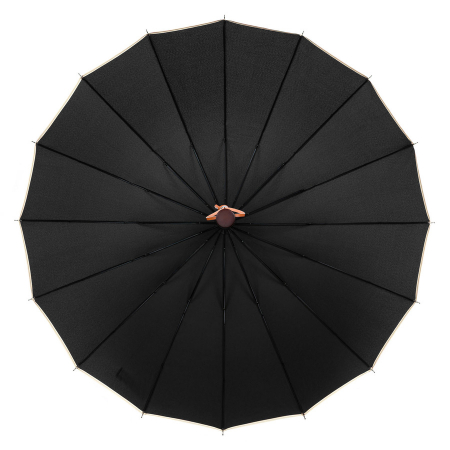 Umbrelă mare și elegantă, neagră - Peterson PTR-PTN UMB-02L-6119 BLA [6]