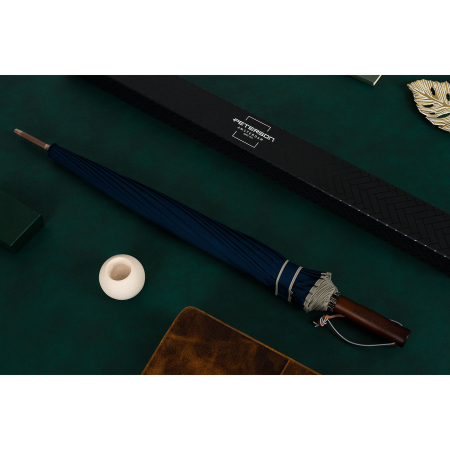 Umbrelă bleumarin cu baldachin mare - Peterson PTR-PTN UMB-02T-6140 BLU [11]