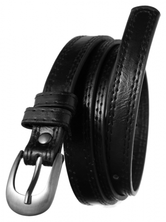 Accesorii - Curea dama din piele Cavaldi PTR-SBB-CV-1 BL