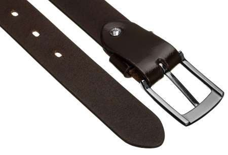 Curea barbati din piele naturala Rovicky PTR-PLW-R-1 115 BRO [6]
