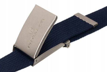 Web belt PETERSON PTN SILVER-NAVY [3]