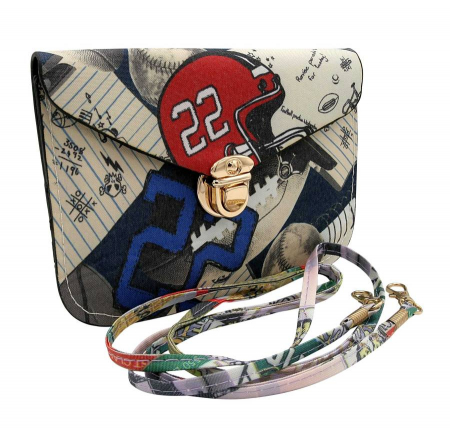 Genti Dama - Mini geantă messenger cu model de la Cavaldi PTR-PW-4-2133