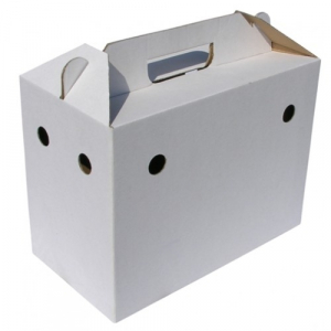 Accesorii - Cutie de carton pentru transportat porumbei