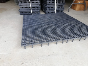 Grătar pentru podea 50 x 50 x 8cm gri [2]