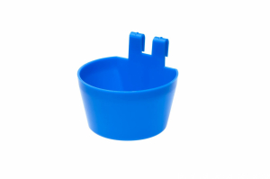 Hrănitoare-adăpătoare pentru cusca tip pahar verde sau albastru [1]