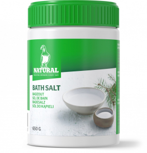 Suplimente și grituri - Sare de baie Natural 650g