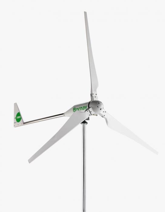 Bornay wind turbine 6000 W 48V 3 blades with digital controller B6000/48-big