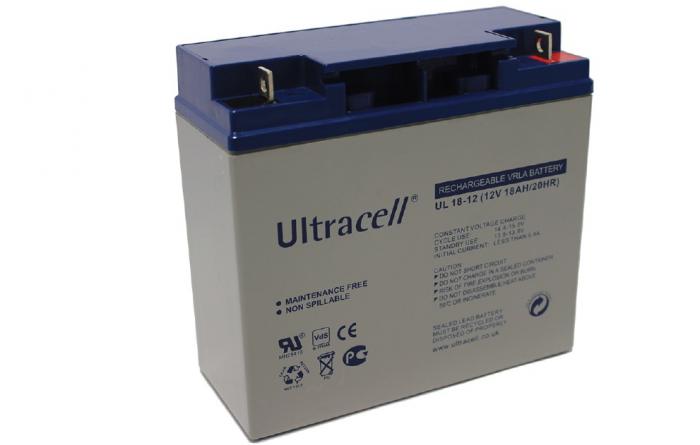 VRLA Battery ULTRACELL 12 V 18 Ah UL18-12-big