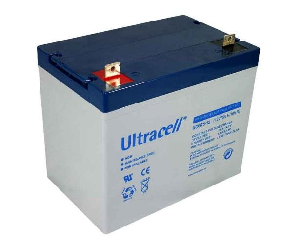 VRLA Battery ULTRACELL 12 V 75 Ah UCG75-12-big