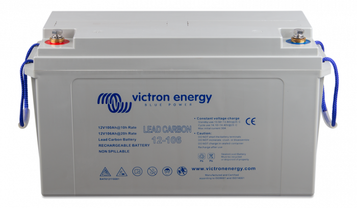 Lead Carbon Battery 12V/106Ah (M8)-big