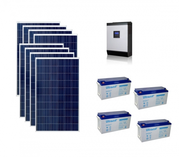 Photovoltaic System Off-grid 2kw Poweracu-big