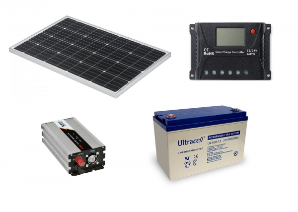 Photovoltaic System Off-grid 0.1kw Poweracu-big