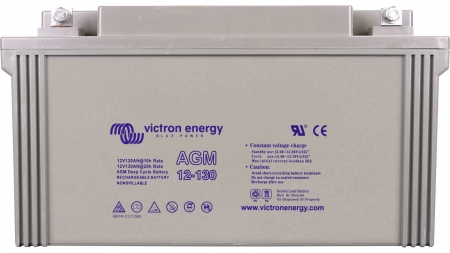 VRLA GEL 6-12 V - Victron Energy 12V/130Ah Gel Deep Cycle Battery