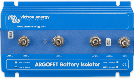 Accessories - Argofet 200-2 Two batteries 200A Retail