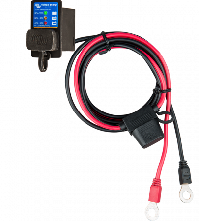 Battery Chargers - Battery Indicator Panel (M8 eyelet connector / 30A ATO fuse)