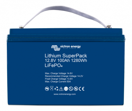 Lithium SuperPack 12,8V/100Ah (M8) High Current0