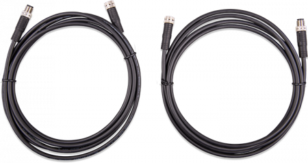 Battery - M8 circular connector Male/Female 3 pole cable 1m (bag of 2)
