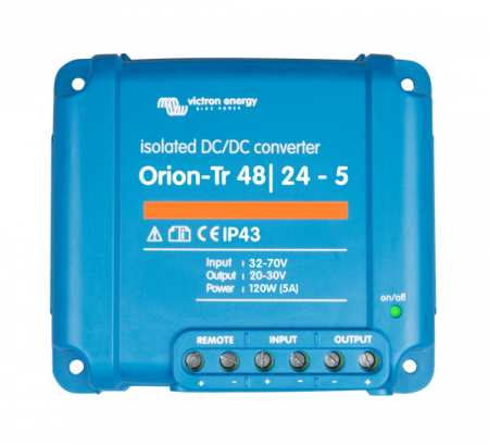 Accessories - Orion-Tr 48/24-5A (120W) Isolated DC-DC converter