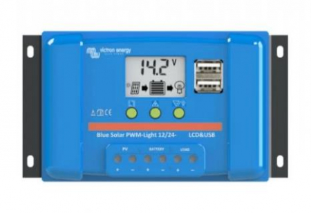 UPS - Victron Energy BlueSolar PWM LCD&USB 12/24V 20A